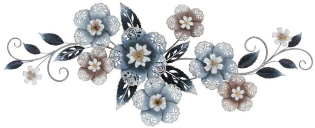 Classy Art Black/Blue/Brown/White Wall Decor-0