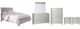 Signature Design by Ashley® Olivet 6-Piece Silver Full Panel Bed Set-0