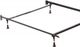 W.Silver Products Classic Twin/Full Frame with Glides-1