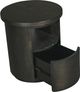 Magnussen Home® Bosley Coffee Bean Round End Table-1