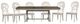 Liberty Furniture Farmhouse Reimagined 7-Piece Antique White/Chestnut Trestle Dining Set-0