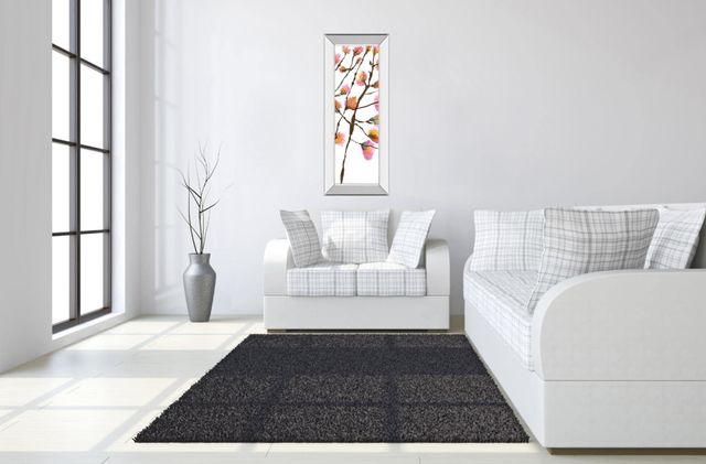 Classy Living Deborah Velasquez Inky Blossoms Il Mirror Framed Wall Art-1