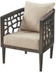 Olliix by INK+IVY Tan Crackle Accent Chair-1