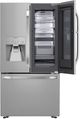 LG Studio 23.5 Cu. Ft. PrintProof™ Stainless Steel Counter Depth French Door Refrigerator-4