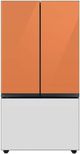 Samsung Bespoke 36" White Glass French Door Refrigerator Bottom Panel-2