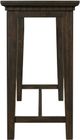 Elements International Morrison 4-Piece Smokey Walnut Multipurpose Bar Table Set-1