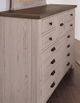 LM Co Home By Vaughan-Bassett Bungalow Home by Ben & Erin Napier Dover Gray/Folkstone 9-Drawer Master Dresser-3
