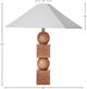LH Home Skye Geometric Natural Table Lamp-2