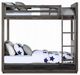 ACME Furniture Estevon Gray Oak Twin Over Twin Bunk Bed-3
