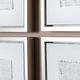 Crestview Collection Silver Expressions 4-Piece Hand Finished Wall Art Set-4