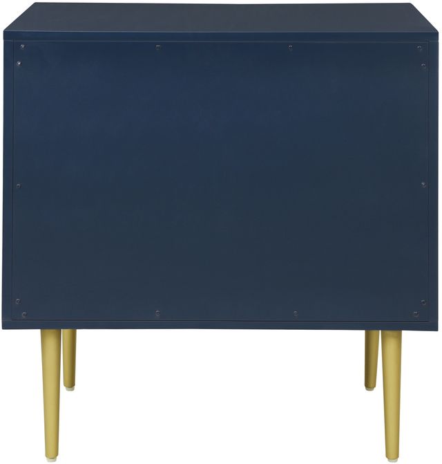 Linon Gwyneth Navy Nightstand -3