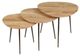 Jofran Inc. Global Archive Reeves 3-Piece Natural Nesting Table Set-0