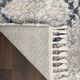 Nourison Home™ Oslo Shag Silver Gray 5'x8' Area Rug-2