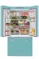 Unique® Appliances Unique 36 in. 21.4 Cu. Ft.  Ocean Mist Turquoise Counter Depth French Door Refrigerator-1