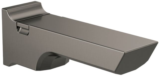 Delta Pivotal® Lumicoat® Black Stainless Tub Spout Pull-Up Diverter-0