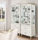 Michael Amini® London Place Creamy Pearl Display Cabinet-1