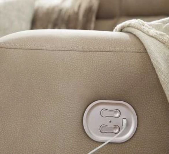 Signature Design by Ashley® Next-Gen DuraPella 4-Piece Sand Power Reclining L-Shape Sectional-2