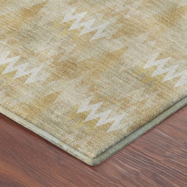 Dalyn™ Rug Company Soft Essentials SE5 Gold 5'x8' Area Rug-3