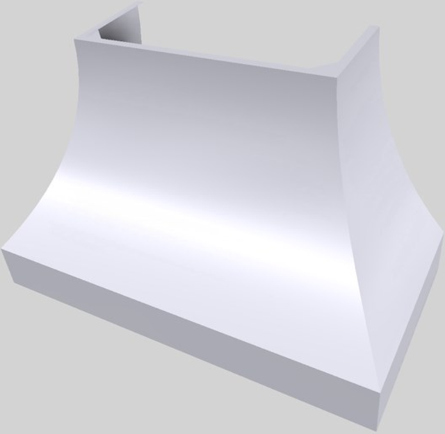 Vent-A-Hood® Designer Series 48" White Wall Mounted Range Hood-3