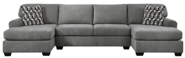 Benchcraft® Birkdale Court 3-Piece Gray Sectional and Chaise-0