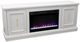 Legends Home Jordan White 65" Fireplace Console-0