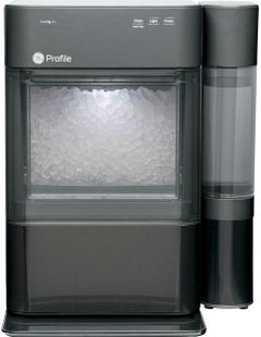 GE Profile™ Opal™ 14" 38 lb. Black Stainless Ice Maker