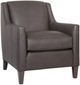 Smith Brothers Customizable 248 Leather Stationary Chair-0