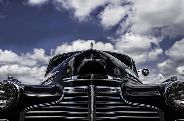 Classy Living Midnight Legend Classic Car Canvas Wall Art-0