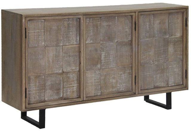 Parker House® Crossing Casablanca Driftwood 57" TV Console-0