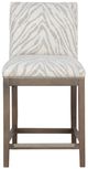 Fairfield® Customizable Entree Dining Nova Counter Stool with Mica Legs-1