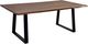 Porter International Designs Manzanita Harvest Dining Table with Black Metal Base -0