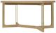 Hooker® Furniture Banyon Bay Desert Oak Counter Gathering Table with Brushed Brass Base-3