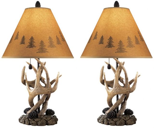 Signature Design by Ashley® Derek Brown Poly Table Lamp-1