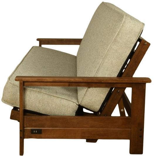 Kodiak Furniture Emily Brownstone/Taber Cashmere Full Futon-3