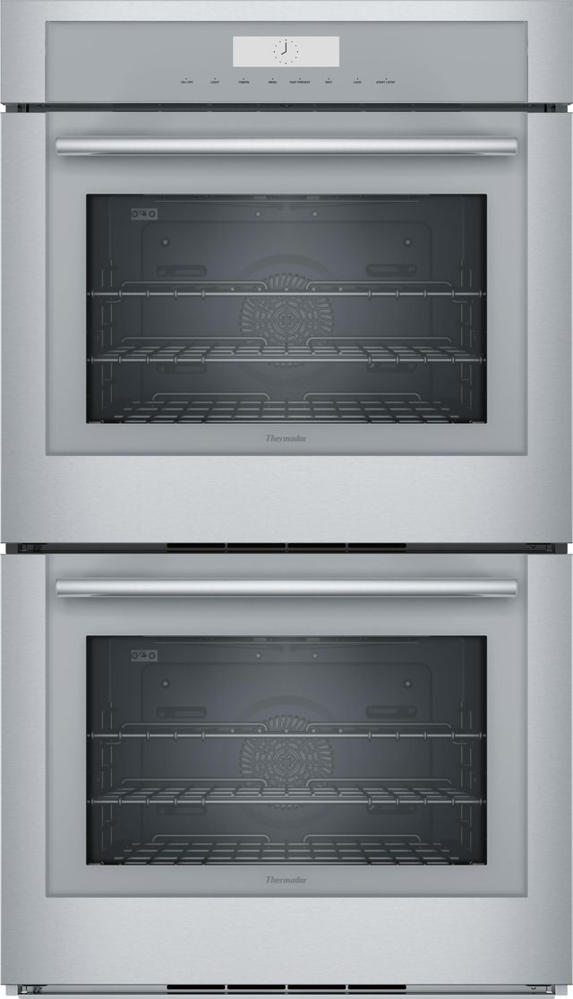Thermador® Masterpiece® 30" Stainless Steel Double Electric Wall Oven-0