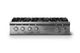 Viking 5 Series 36” Stainless Steel 6-Burner Liquid Propane Rangetop with Polished Chrome Trim-0