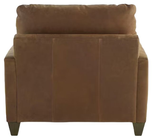 Bassett® Furniture Customizable Benchmade Premier Leather Track Arm Chair and a Half-3