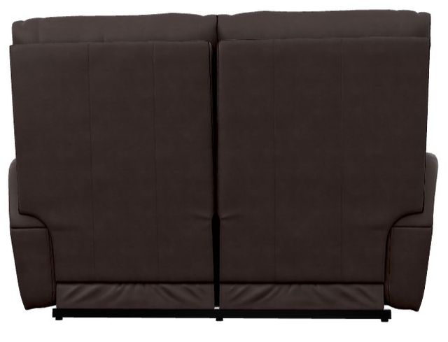 La-Z-Boy® Cassian Walnut Leather Manual Reclining Loveseat-4