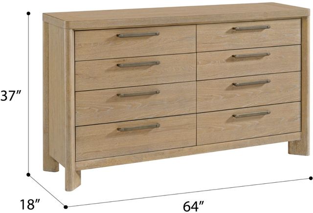 Emerald Home Pacific Grove Sand Dune Dresser-2