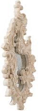 A & B Home Antique White Wall Decor Mirror-0