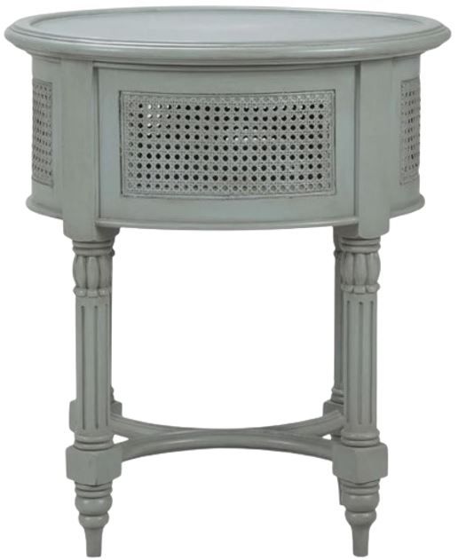 Bramble Customizable Montego Oval Side Table-3