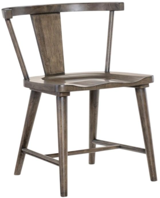 Legacy Classic Xxx's and Ooo's Cocoa Splat Back Dining Side Chair-0