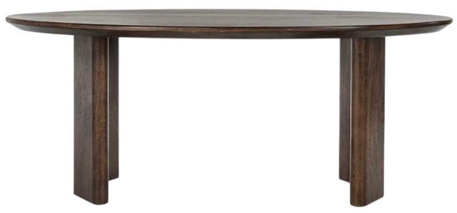 Classic Home Norwood Bark Brown 78'' Dining Table-2