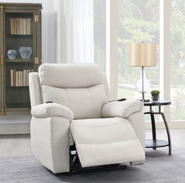 ACME Furniture Chriki Beige Power Lift Recliner with Heat and Massage-2