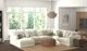 Jackson Furniture Ritzy 3-Piece Bone Left-Arm Facing Sectional and Chaise-1