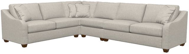 La-Z-Boy® Charlie Oyster Sectional with Custom Layout Options-1