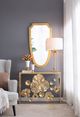 A & B Home Gold 46" Wall Mirror-5