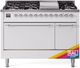 Ilve® Nostalgie II Series 48" Custom RAL Color Pro Style Dual Fuel Range-0