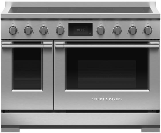 Fisher & Paykel Series 11 48" Stainless Steel Pro Style Induction Range