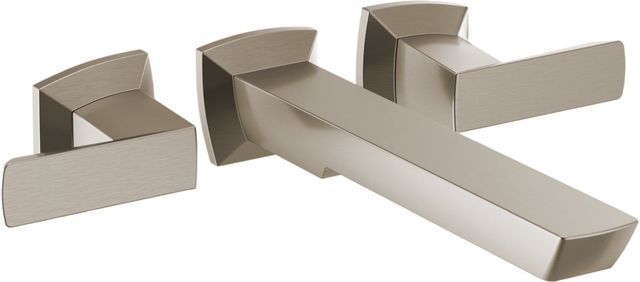 Brizo Vettis® Brilliance® Luxe Nickel® 2-Handle Wall Mount Tub Filler-0